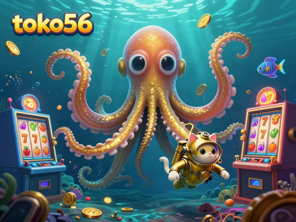 Experience thrilling gaming at toko56 with a colorful underwater casino adventure.