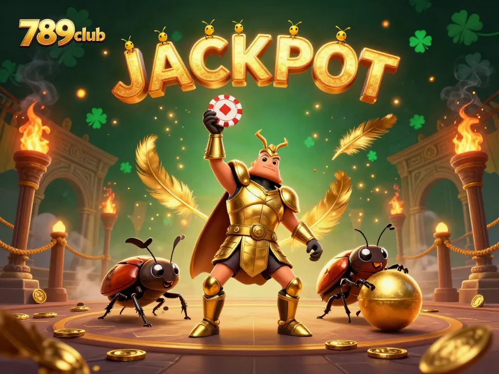 Experience thrilling wins at 789club with a vibrant, action-packed casino scene.