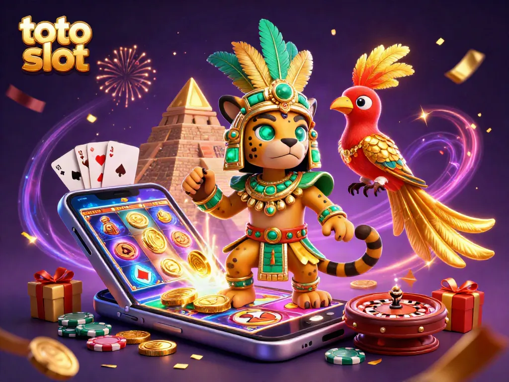 Engage with exciting toto slot action featuring dynamic characters and colorful game elements.