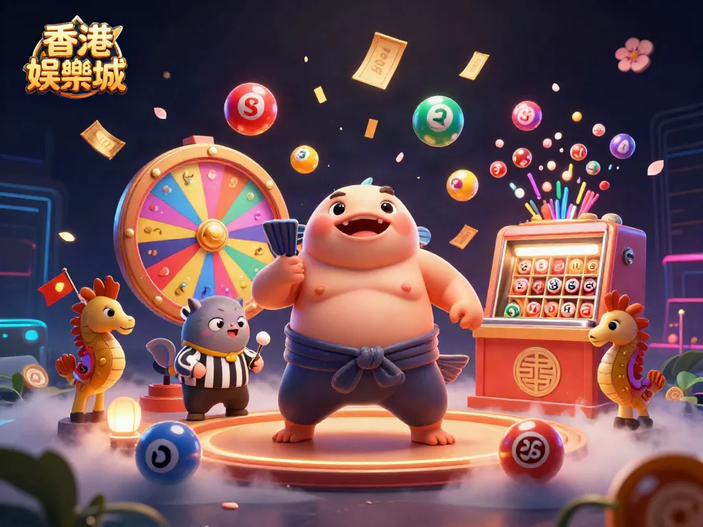Experience dynamic lottery games at 香港娛樂城 with a vibrant underwater casino scene showcasing fugu and festivity.