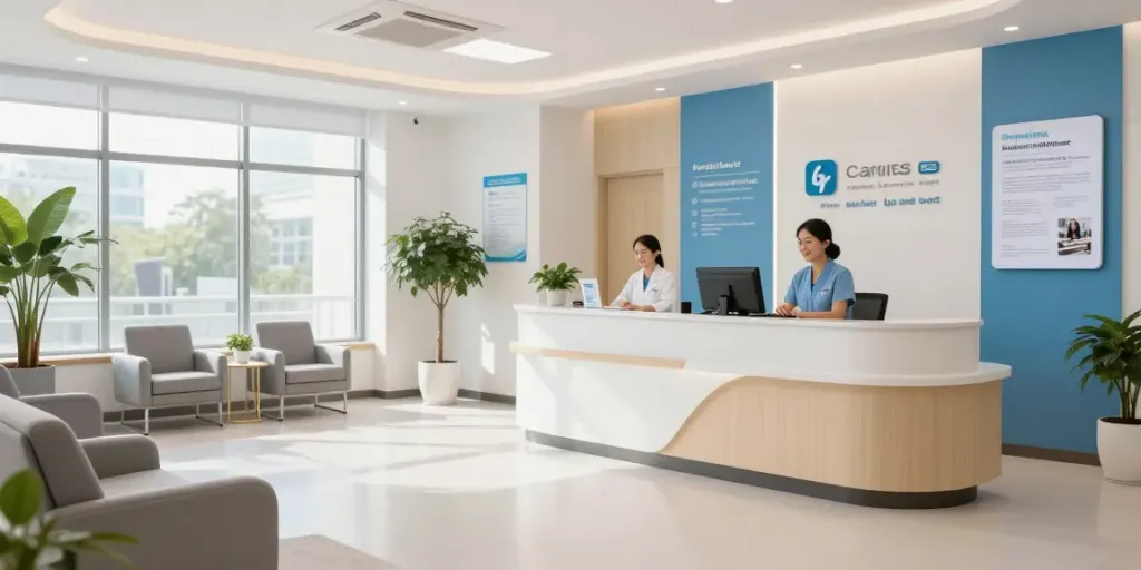link gacor medical services in a welcoming health clinic setting