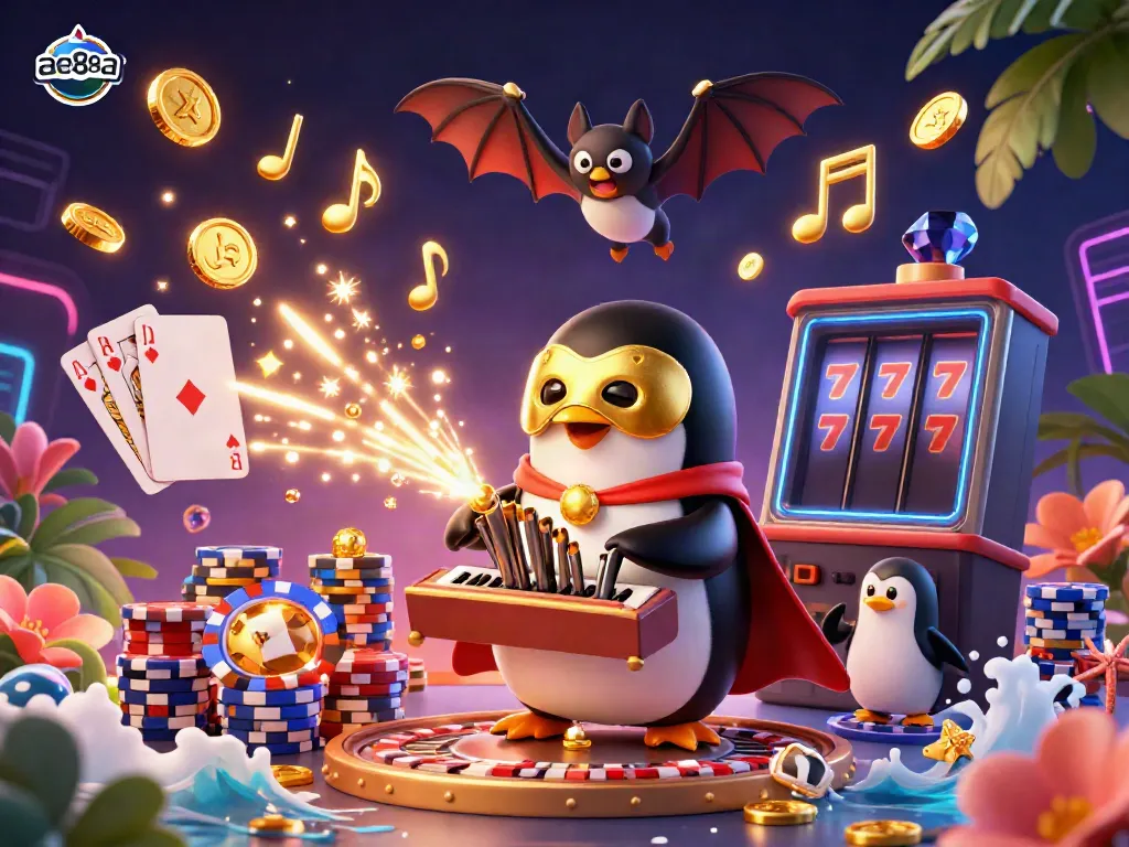Engage with winning strategies at ee88a, featuring a vibrant casino scene with golden coins and dynamic characters.