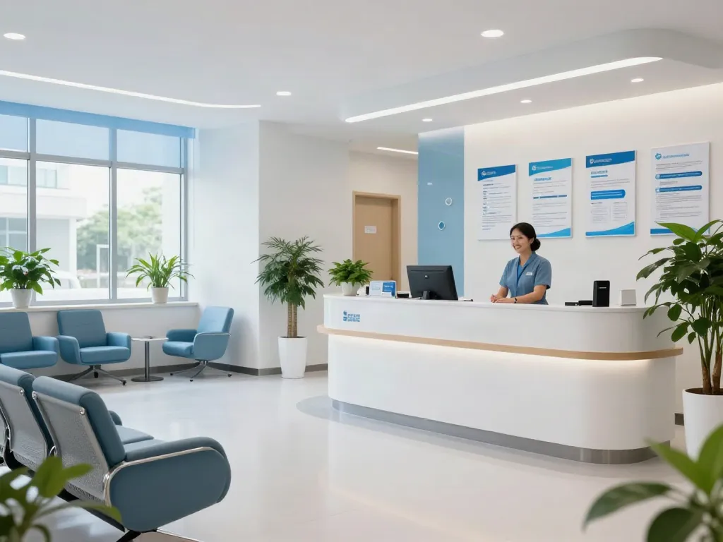 Toto slot: Health clinic featuring a welcoming reception and friendly staff, ensuring optimal patient care.