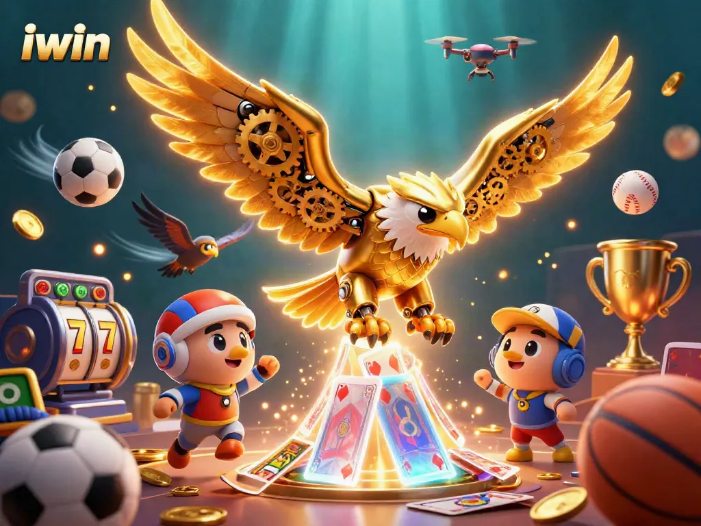 Engage in thrilling gameplay with iwin's dynamic casino scene featuring action-packed elements.