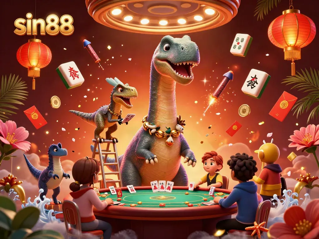 Experience excitement at sin88 casino with vibrant 3D characters and dynamic game elements.
