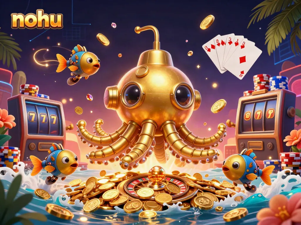 Experience thrilling gameplay with nohu while enjoying a sea of golden coins and vibrant slot games.