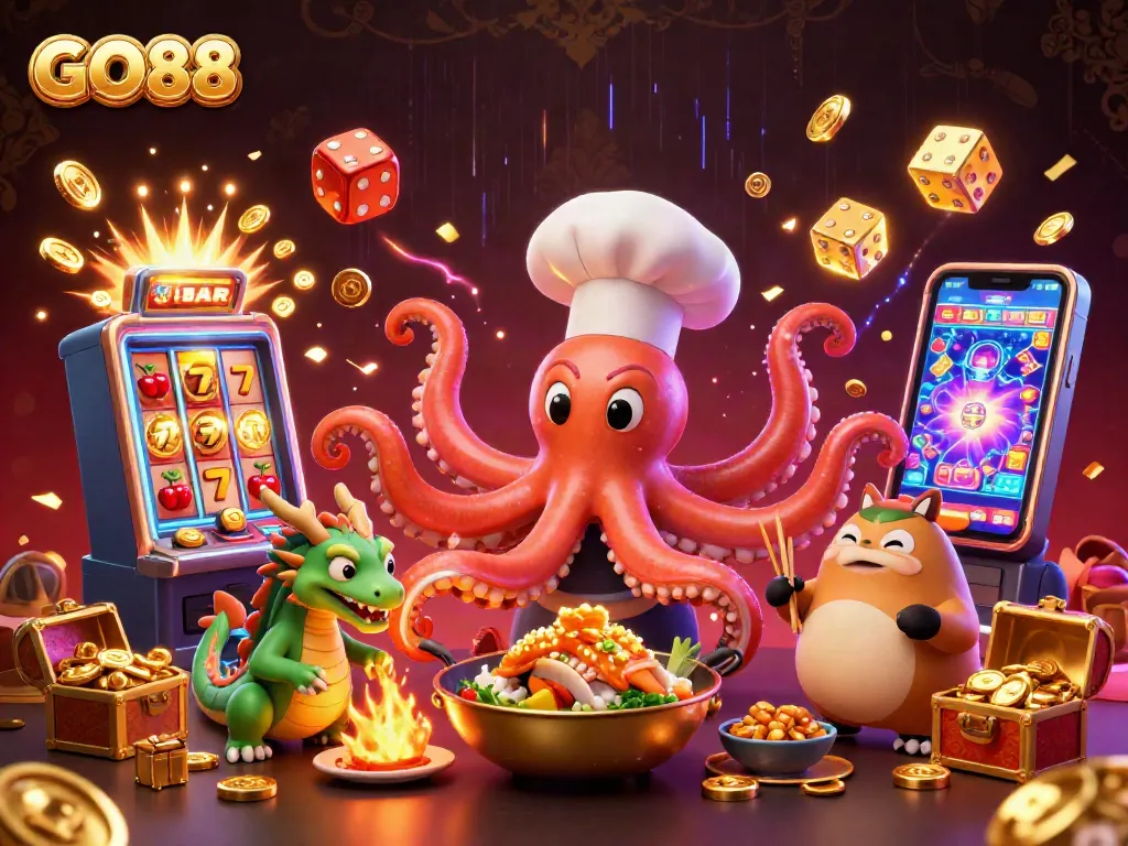 Experience the exciting world of GO88 with engaging visuals, dynamic characters, and thrilling gaming elements.