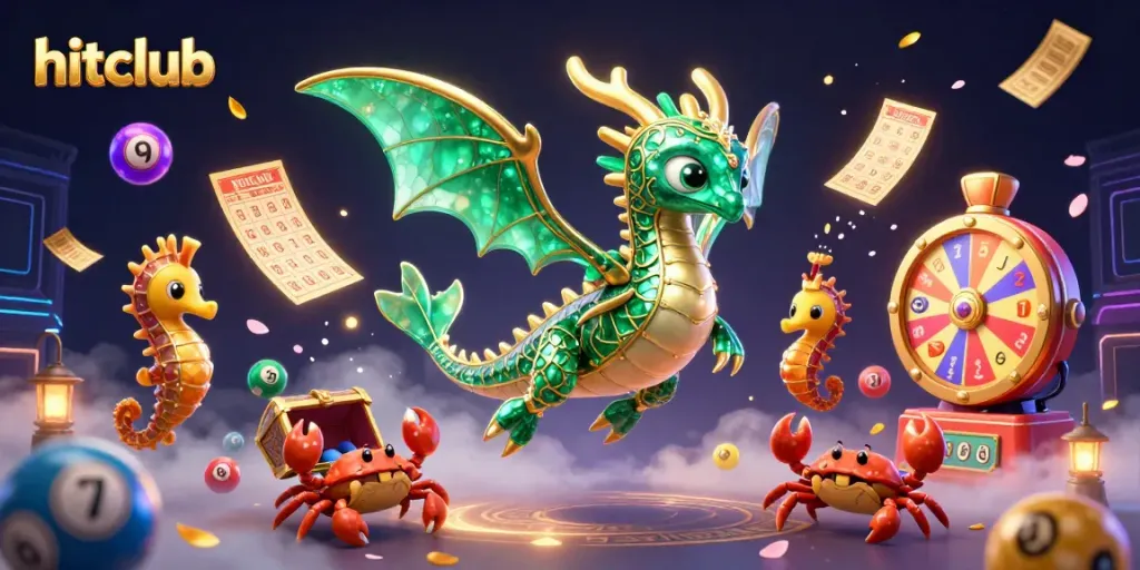 Experience the thrill of hitclub with dynamic lottery games featuring vibrant visuals and engaging elements.